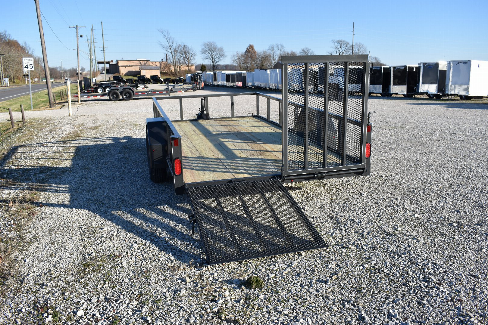 New 2024 CornPro UT-14 LS 3.5K Utility Trailer