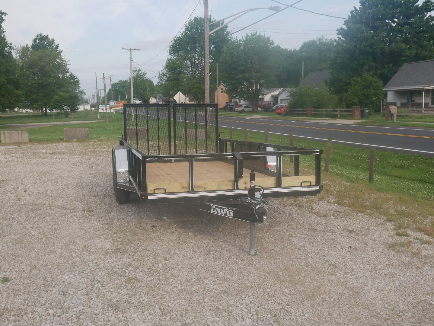 New 2024 CornPro UT-16 L 5K TUBERAIL Utility Trailer