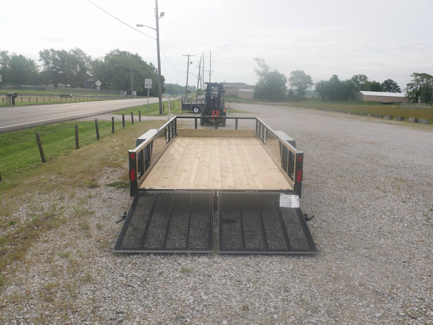New 2024 CornPro UT-16 L 5K TUBERAIL Utility Trailer