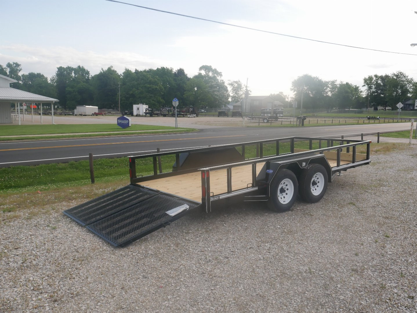 New 2024 CornPro UT-16 L 5K TUBERAIL Utility Trailer