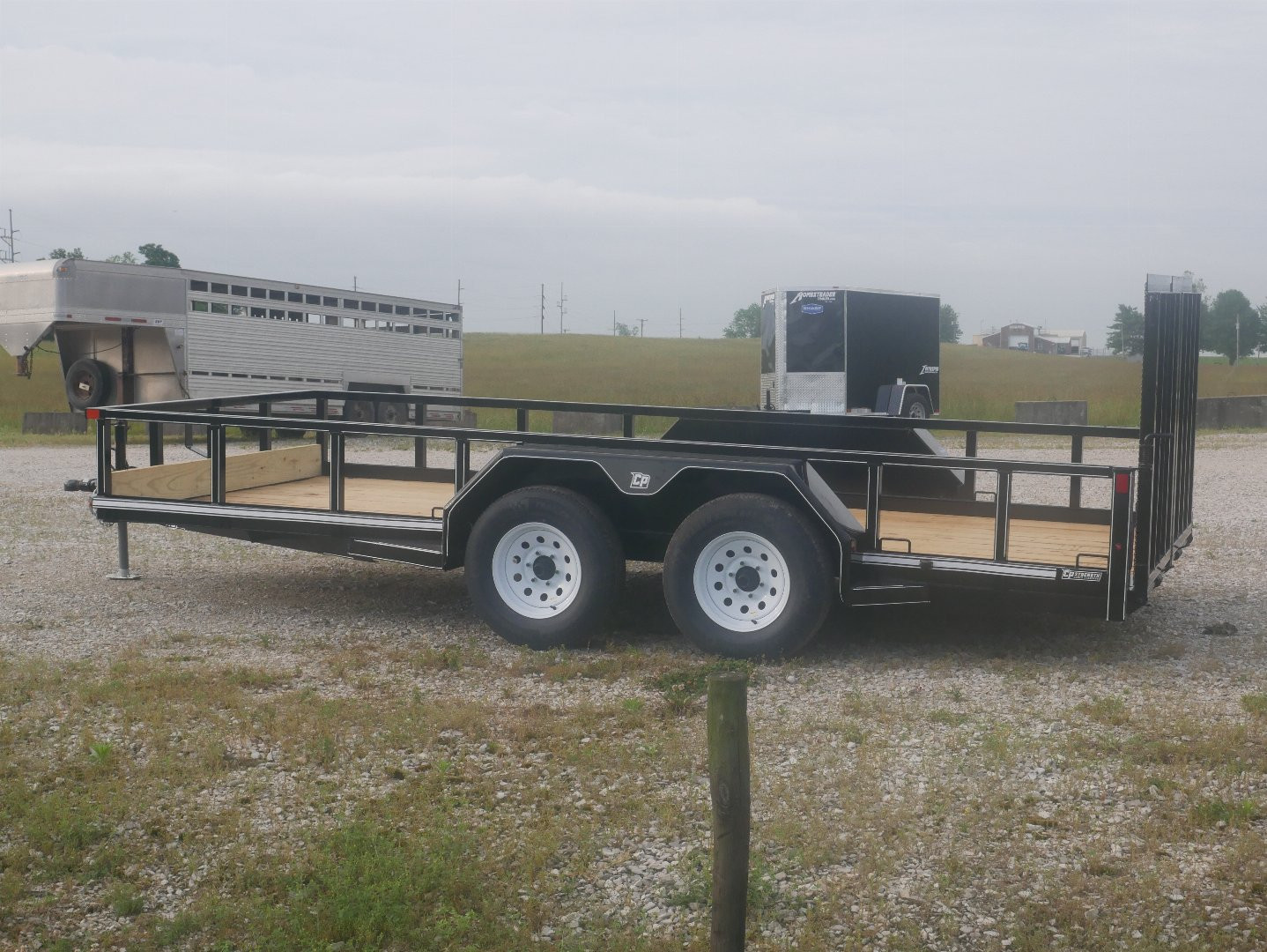 New 2024 CornPro UT-16 L 5K TUBERAIL Utility Trailer