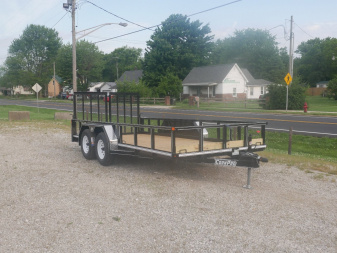 New 2024 CornPro UT-16 L 5K TUBERAIL Utility Trailer
