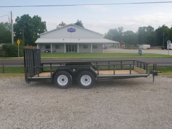 New 2024 CornPro UT-16 L 5K TUBERAIL Utility Trailer