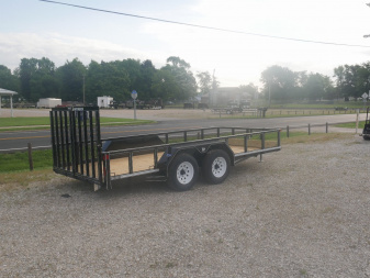 New 2024 CornPro UT-16 L 5K TUBERAIL Utility Trailer