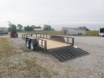 New 2024 CornPro UT-16 L 5K TUBERAIL Utility Trailer