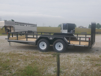 New 2024 CornPro UT-16 L 5K TUBERAIL Utility Trailer