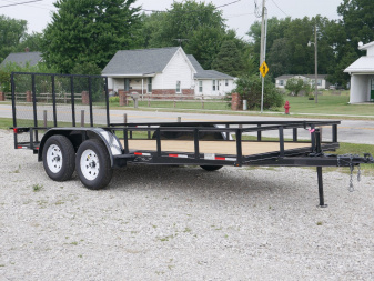 New 2024 Wesco UT-16 EW Utility Trailer