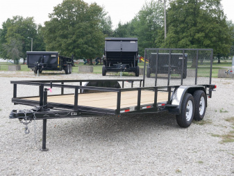 New 2024 Wesco UT-16 EW Utility Trailer