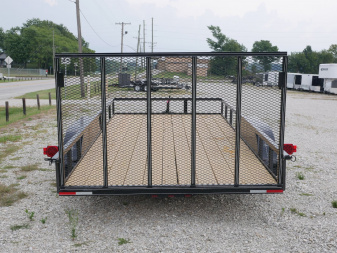 New 2024 Wesco UT-16 EW Utility Trailer