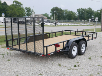 New 2024 Wesco UT-16 EW Utility Trailer