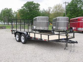 New 2024 Wesco UT-16 EW Utility Trailer