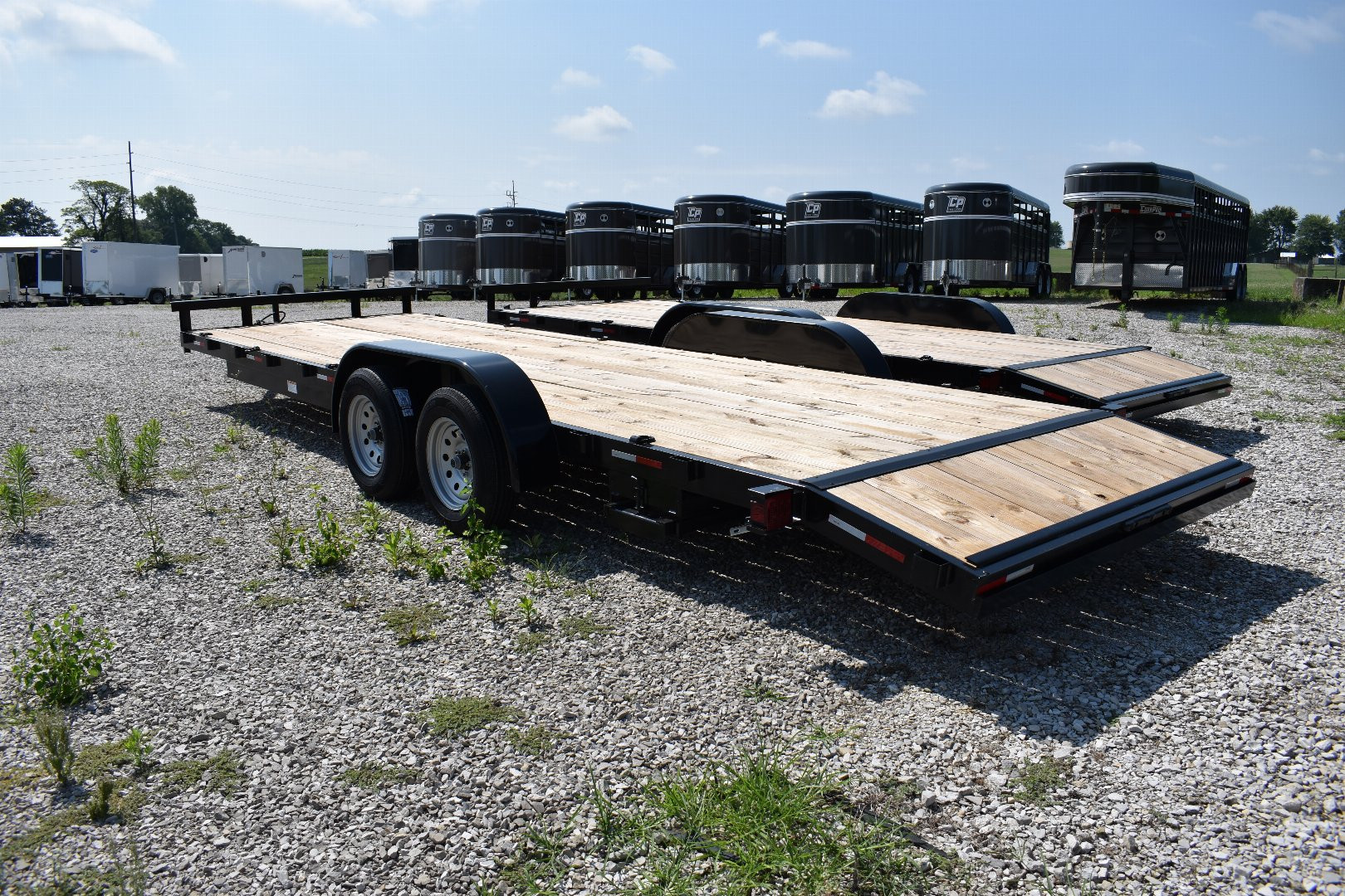 New 2024 L&O Manufacturing 24' CH Utility Trailer