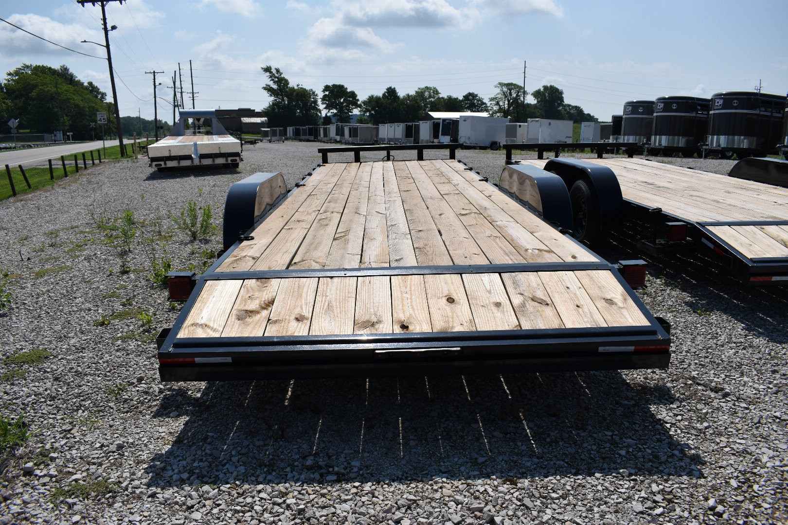 New 2024 L&O Manufacturing 24' CH Utility Trailer
