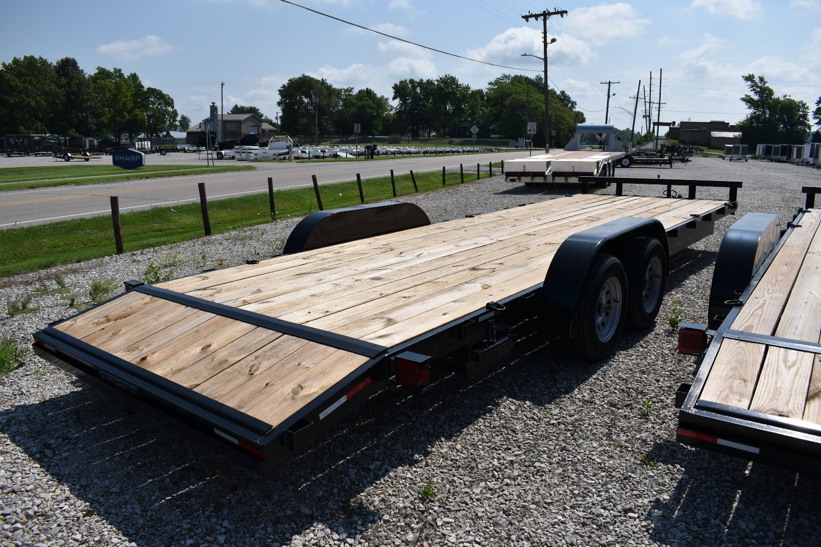 New 2024 L&O Manufacturing 24' CH Utility Trailer