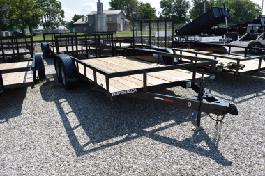 New 2024 L&O Manufacturing UT-16 TA Utility Trailer