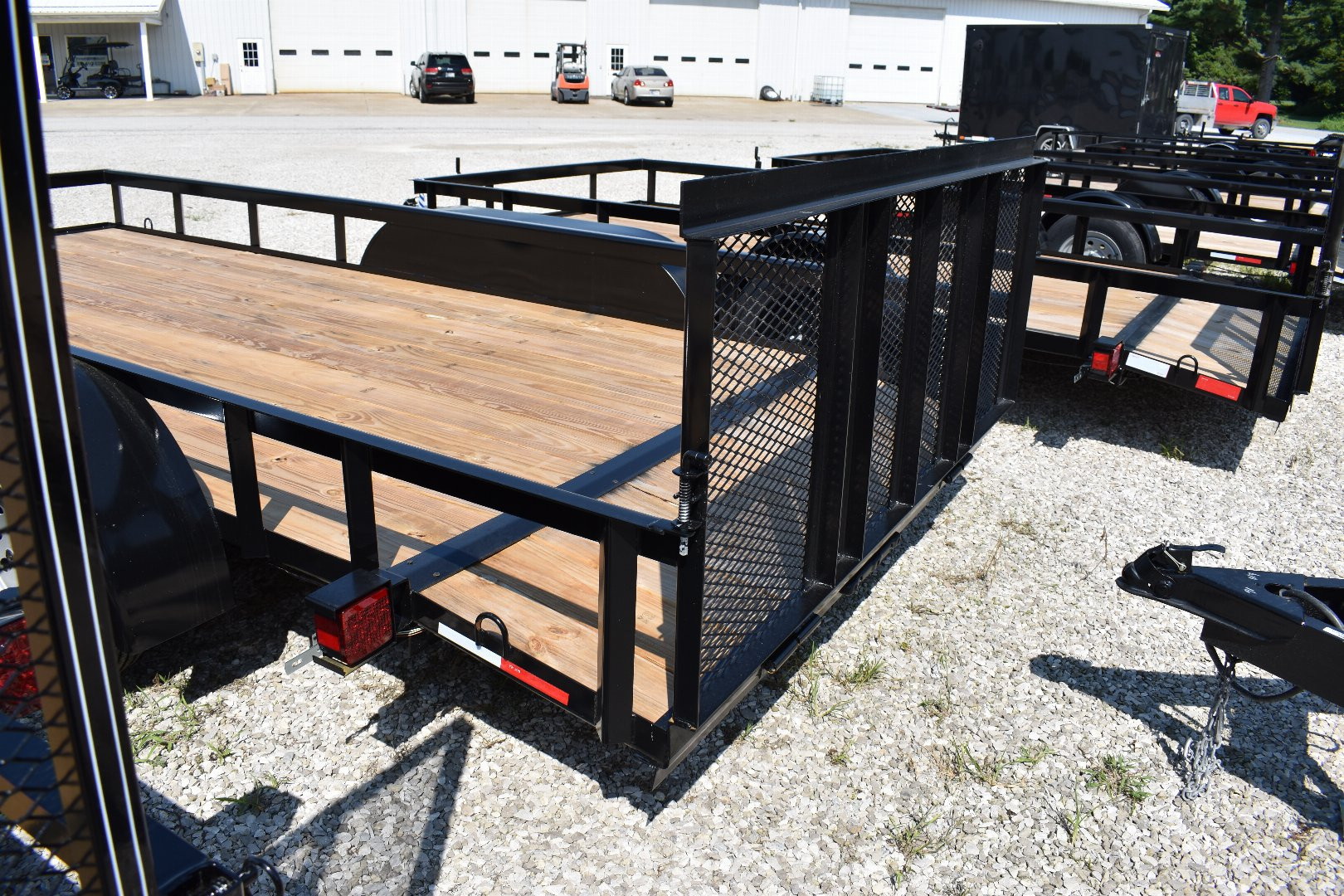 New 2024 L&O Manufacturing UT-16 TA Utility Trailer
