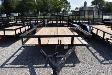 New 2024 L&O Manufacturing UT-16 TA Utility Trailer