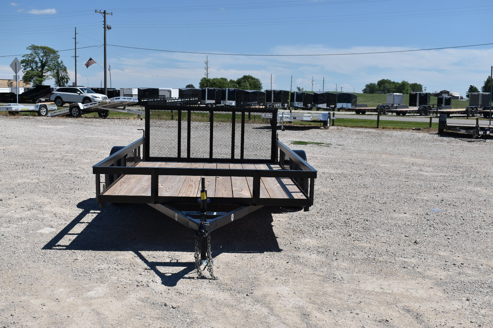 New 2024 L&O Manufacturing UT-12 Utility Trailer