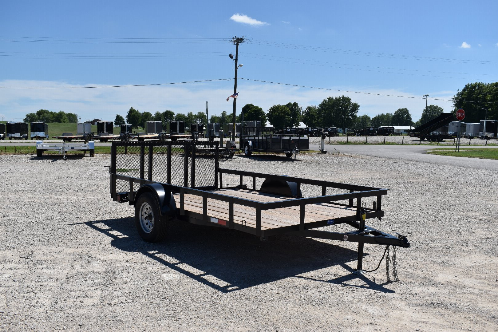 New 2024 L&O Manufacturing UT-12 Utility Trailer