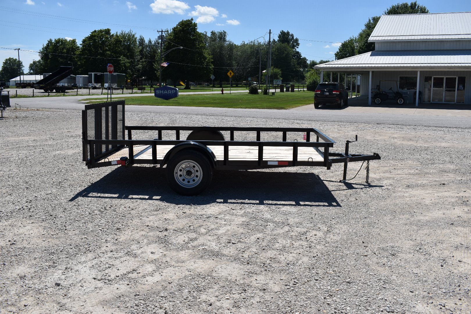 New 2024 L&O Manufacturing UT-12 Utility Trailer