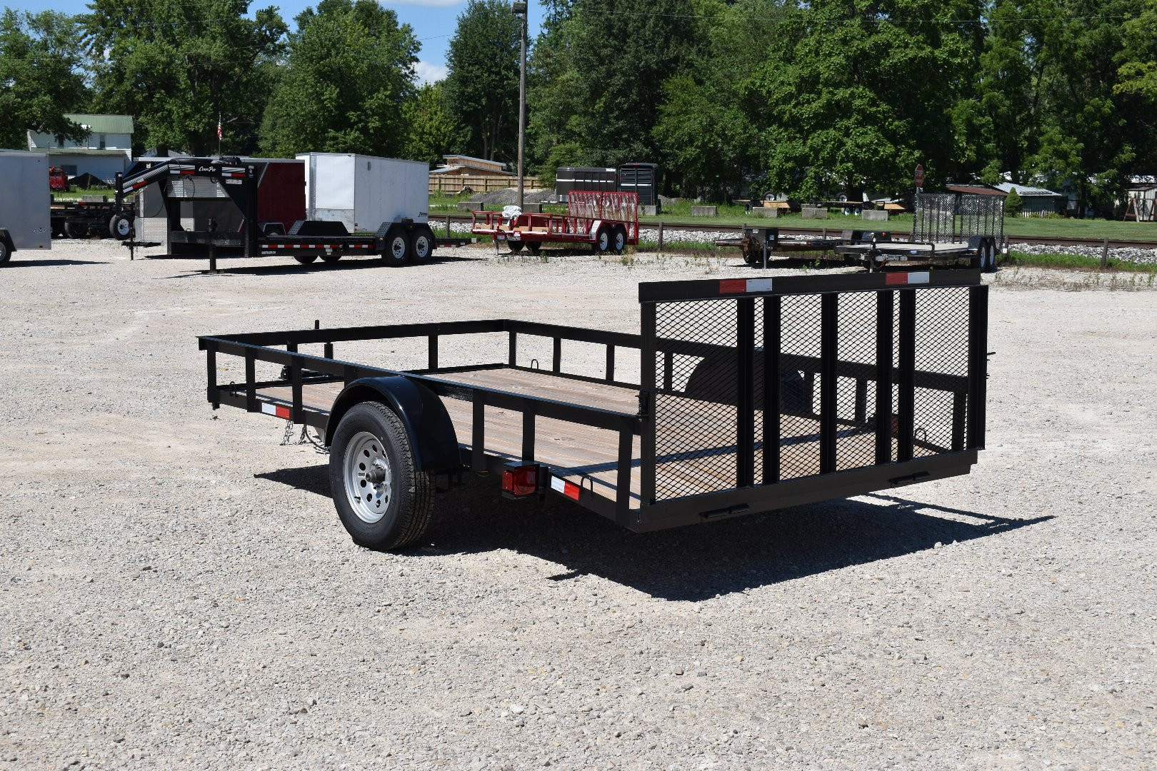 New 2024 L&O Manufacturing UT-12 Utility Trailer