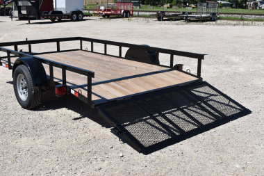 New 2024 L&O Manufacturing UT-12 Utility Trailer