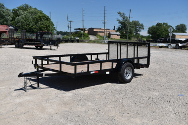 New 2024 L&O Manufacturing UT-12 Utility Trailer