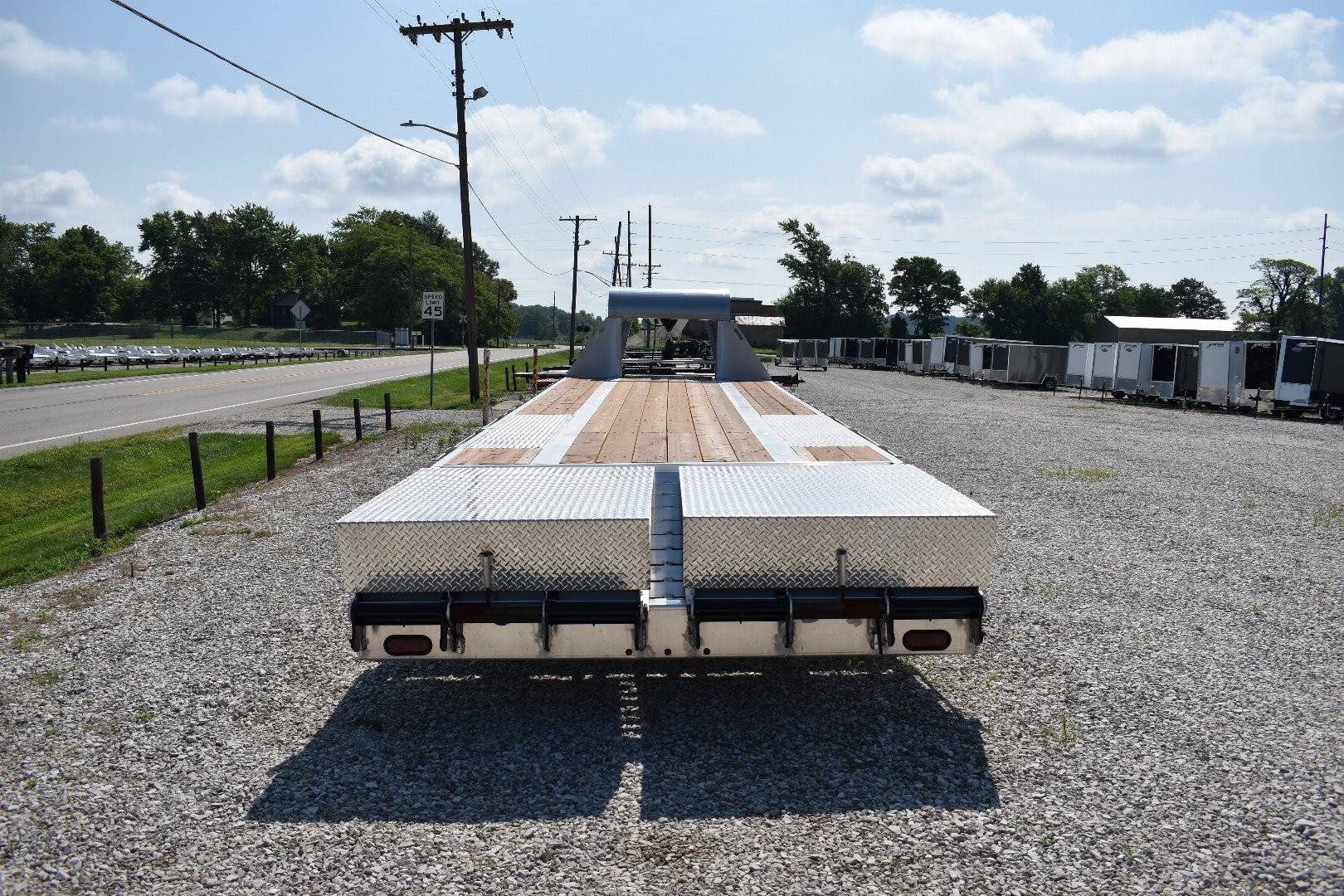 New 2024 NORDTEK 25+5 12K GOOSENECK Flatbed Trailer