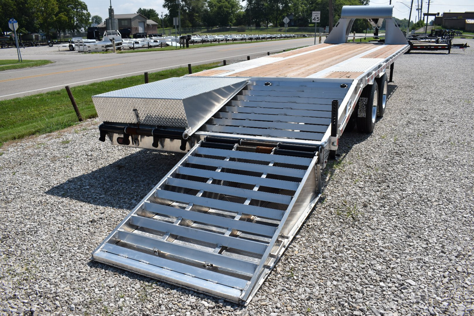 New 2024 NORDTEK 25+5 12K GOOSENECK Flatbed Trailer