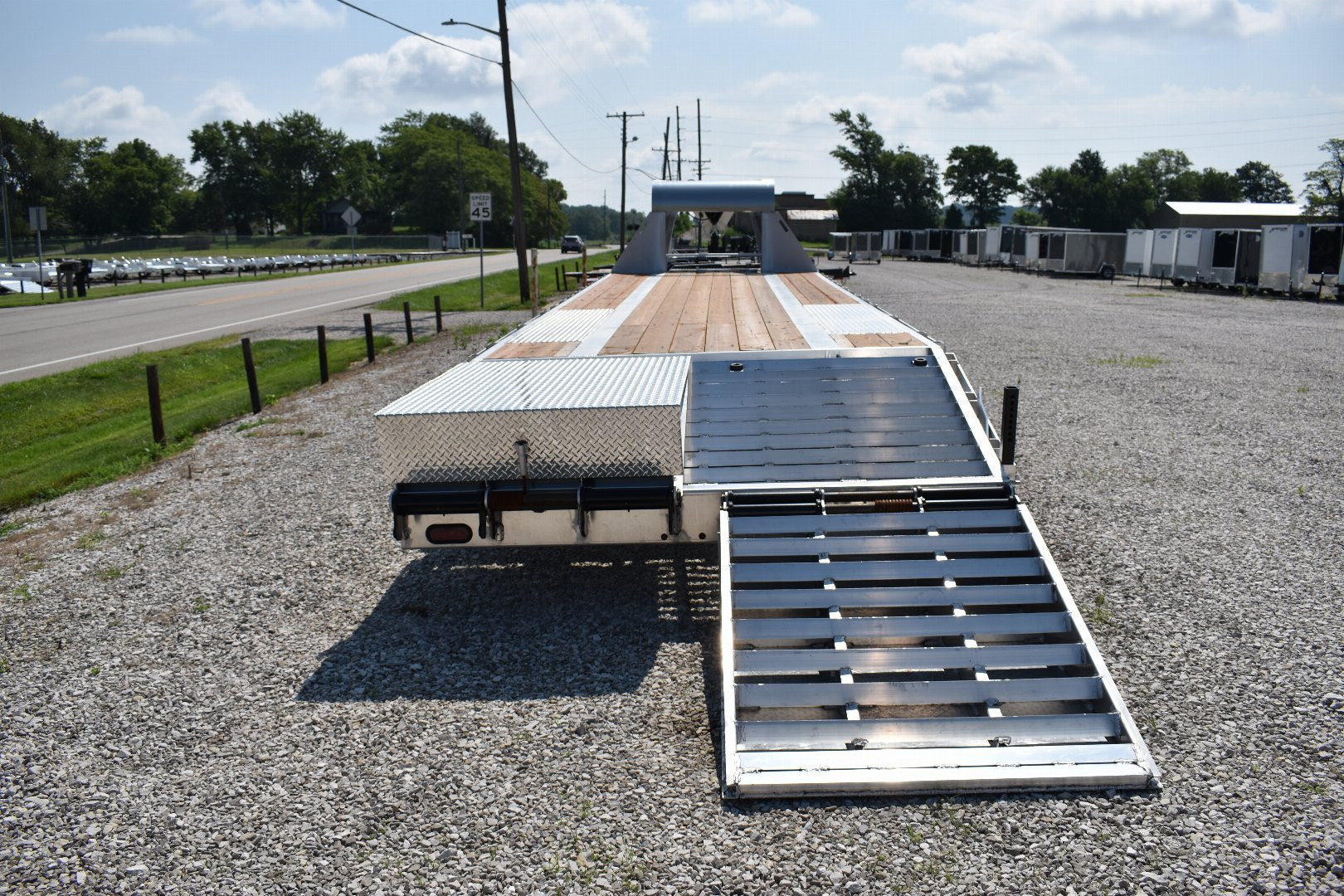 New 2024 NORDTEK 25+5 12K GOOSENECK Flatbed Trailer