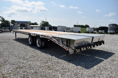 New 2024 NORDTEK 25+5 12K GOOSENECK Flatbed Trailer