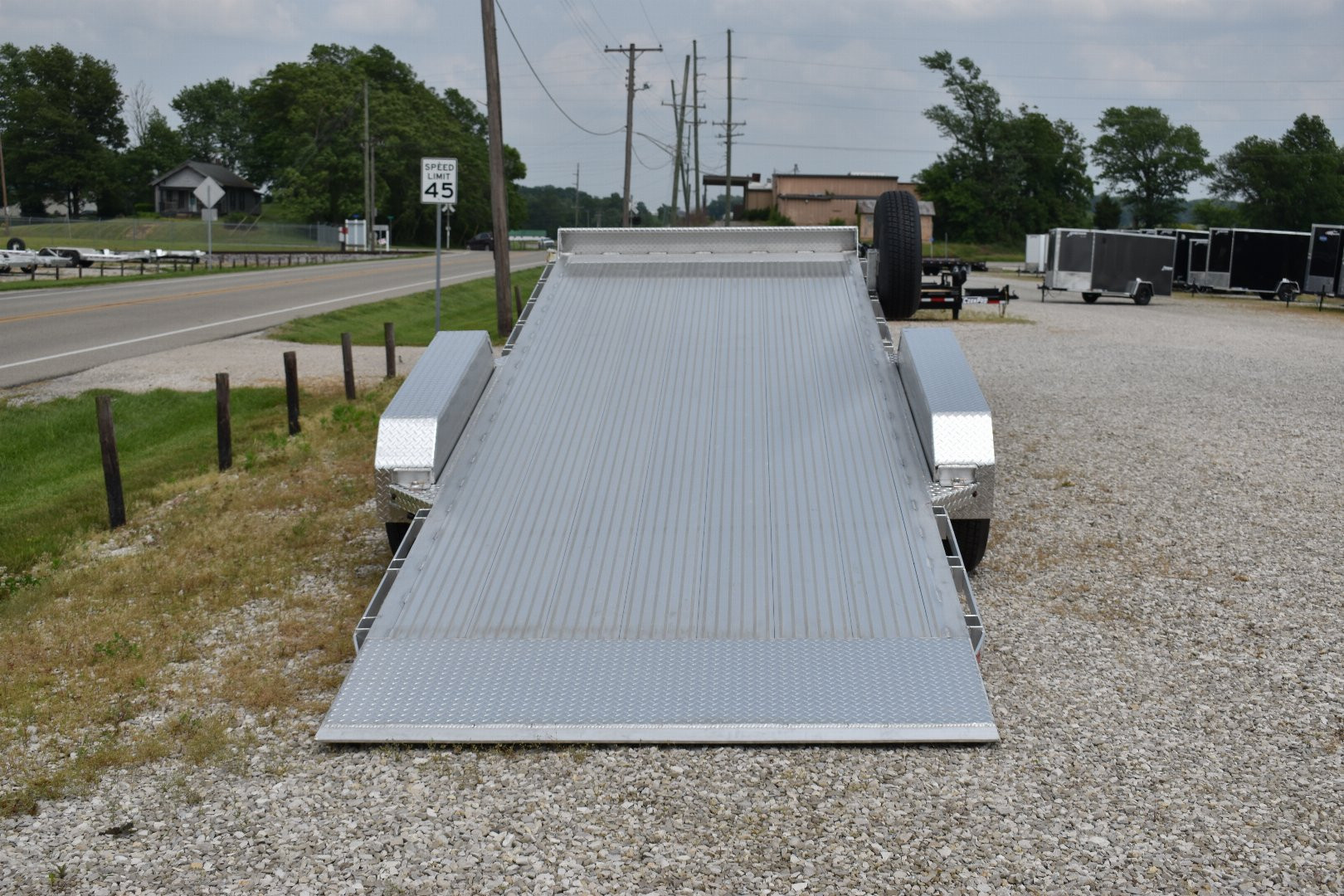 New TD82x22-14K POWER TILT EQUIPMENT TRAILER