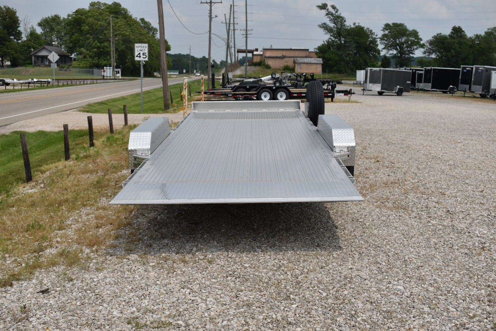 New TD82x22-14K POWER TILT EQUIPMENT TRAILER