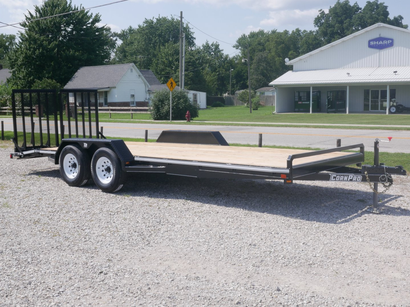 New 2026 CornPro UT-20 CS FULL SPLITS Utility Trailer