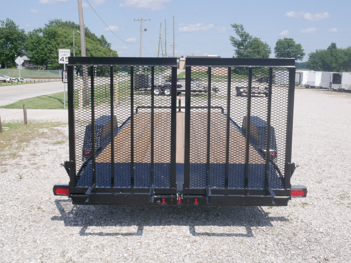 New 2026 CornPro UT-20 CS FULL SPLITS Utility Trailer