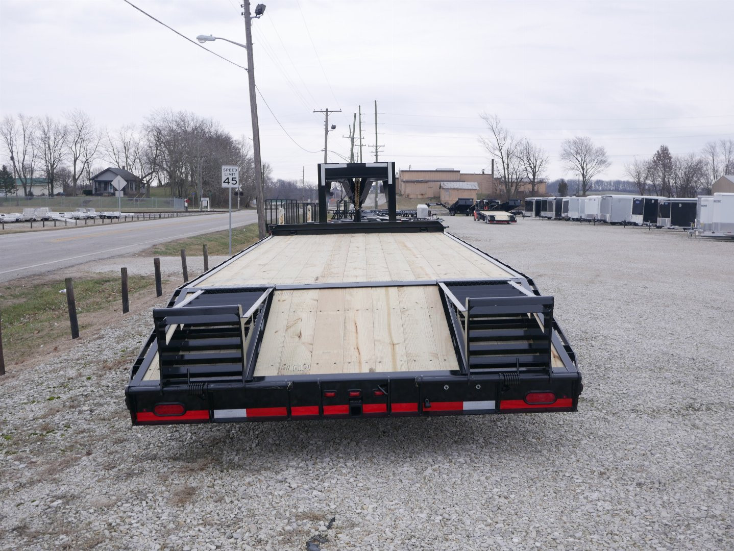 New 2024 GOLDEN 20+5 10K GN Flatbed Trailer