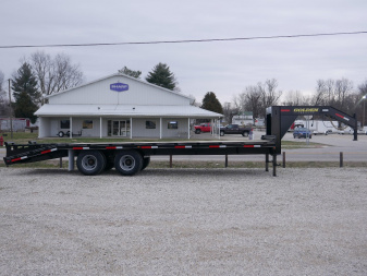 New 2024 GOLDEN 25+5 10K GN Flatbed Trailer