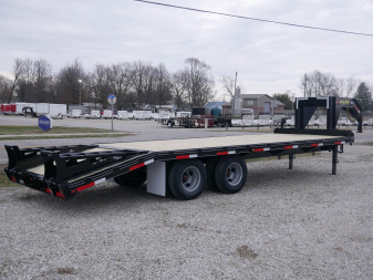 New 2024 GOLDEN 25+5 10K GN Flatbed Trailer