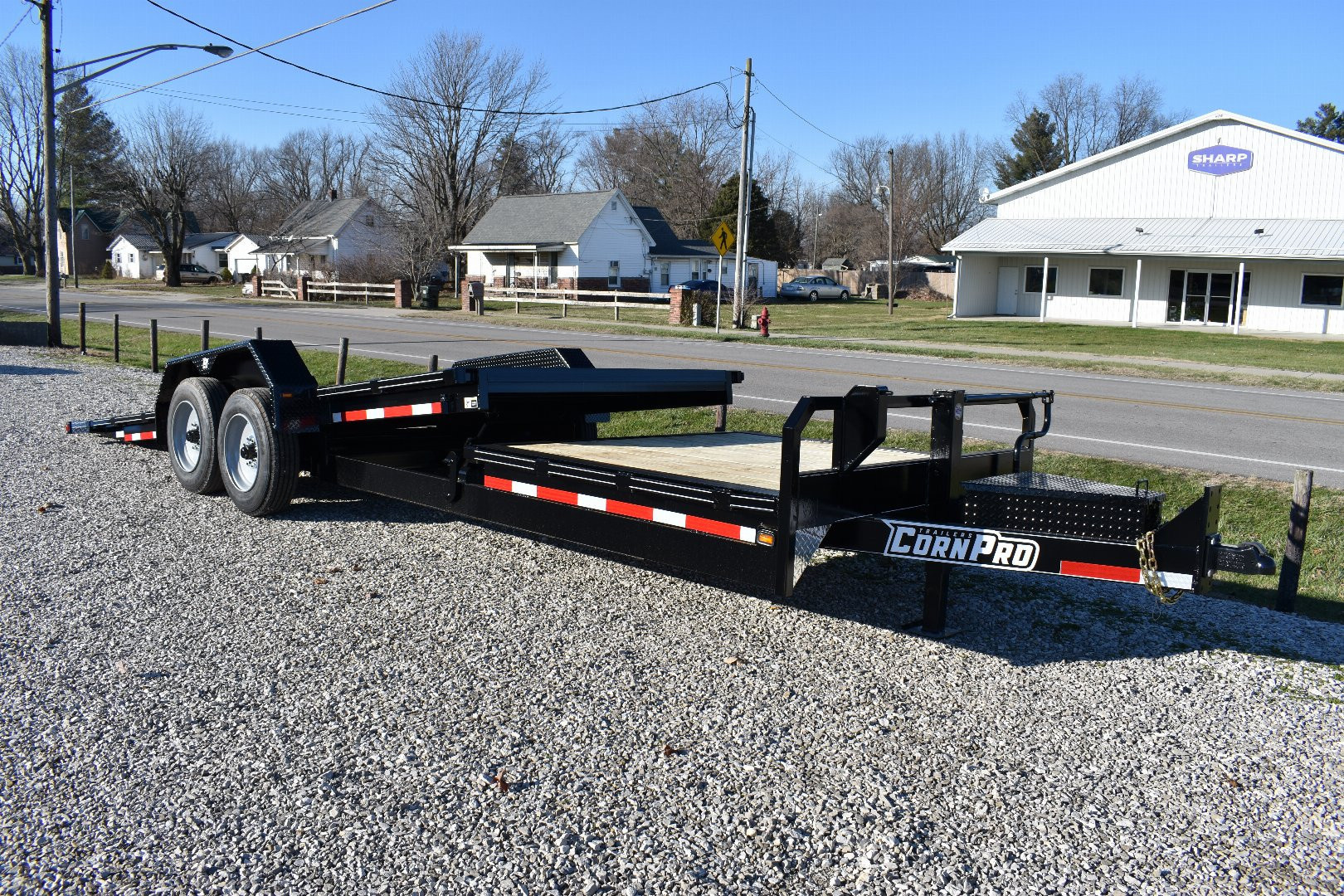 New 2026 CornPro UT-23 HT 10K 6+17 Equipment Trailer