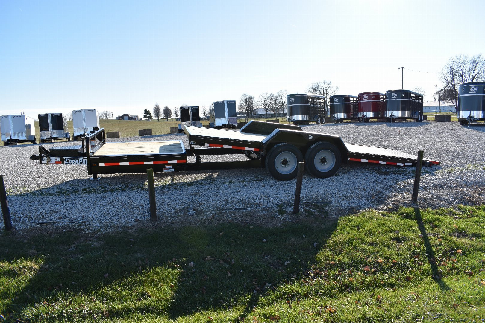 New 2026 CornPro UT-23 HT 10K 6+17 Equipment Trailer