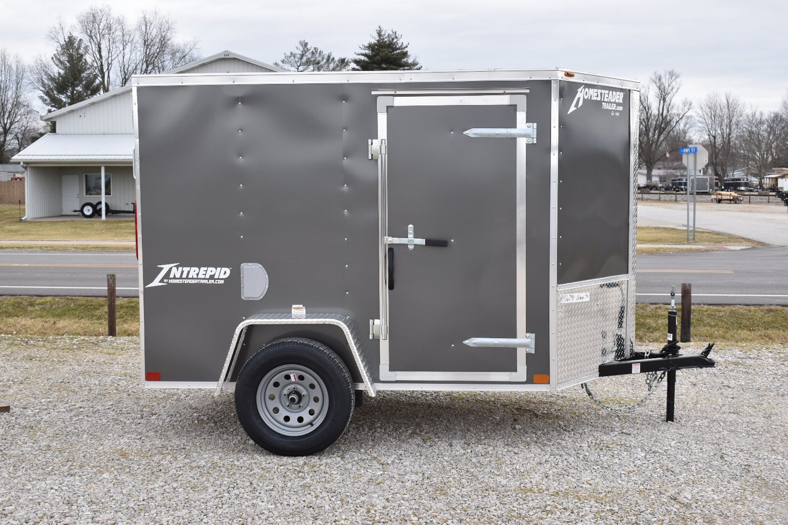 New 2025 HOMESTEADER TRAILER 508IS RAMP Cargo / Enclosed Trailer