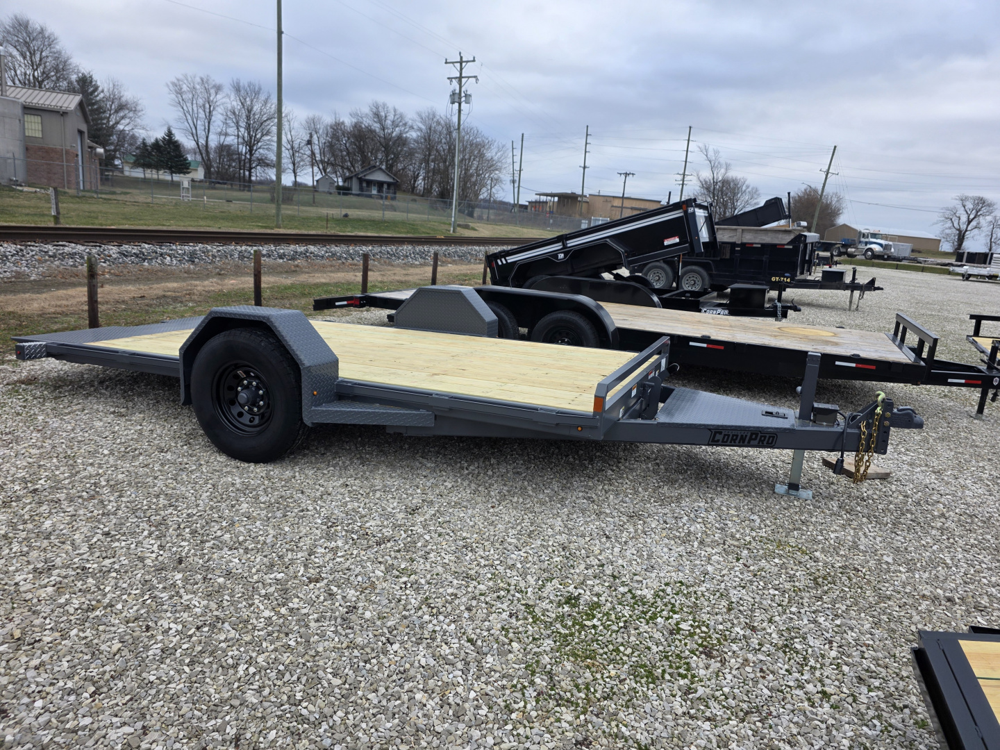 New 2026 CornPro UT-14 SAT 7K AXLE Utility Trailer
