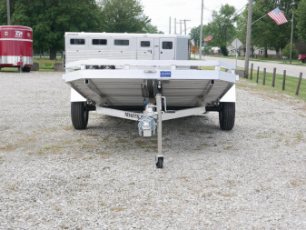 New 2025 Aluma 7814TILT Utility Trailer