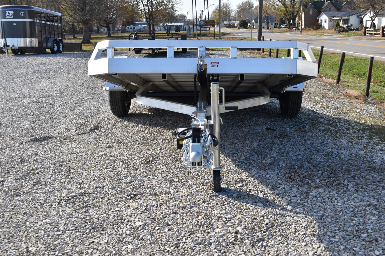 New 2027 Aluma 8214H-TILT Utility Trailer