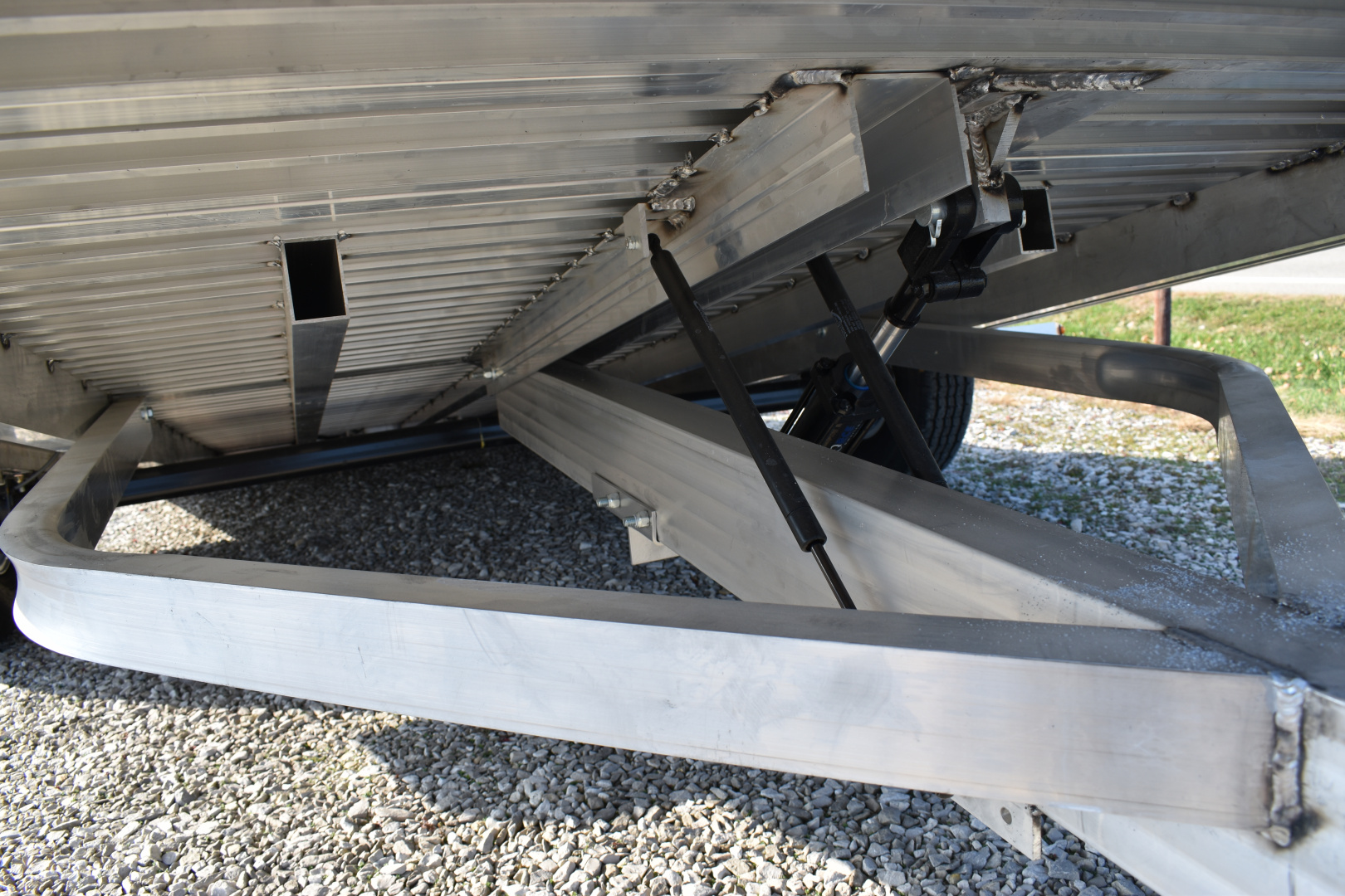 New 2027 Aluma 8214H-TILT Utility Trailer
