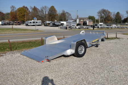 New 2027 Aluma 8214H-TILT Utility Trailer