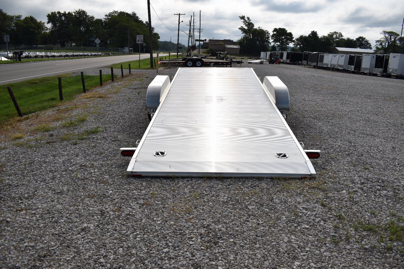 New 2026 Aluma 8220TILT Utility Trailer