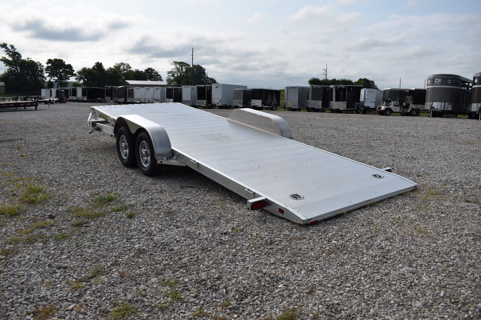 New 2026 Aluma 8220TILT Utility Trailer