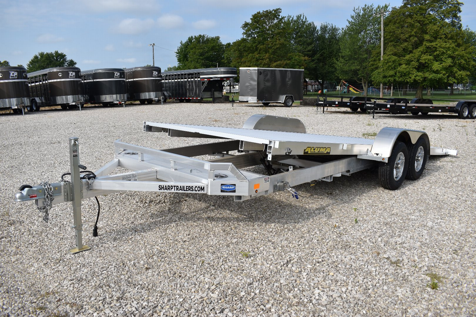 New 2026 Aluma 8220TILT Utility Trailer