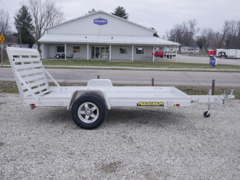 New 2025 Aluma 7210H-TG Utility Trailer